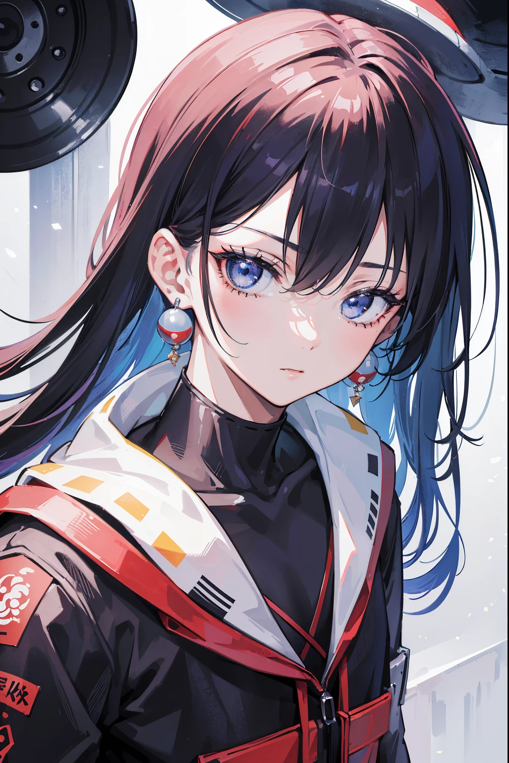 Page of Swords: Satsuki Kiryuin - "Kill la Kill". Satsuki is a powerful and determined leader., with a strategic mindset and formidable strength in battle, lo que la hace una representación adecuada de la Page of Swords.