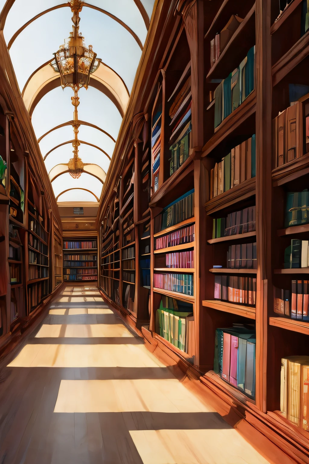 a beautiful library