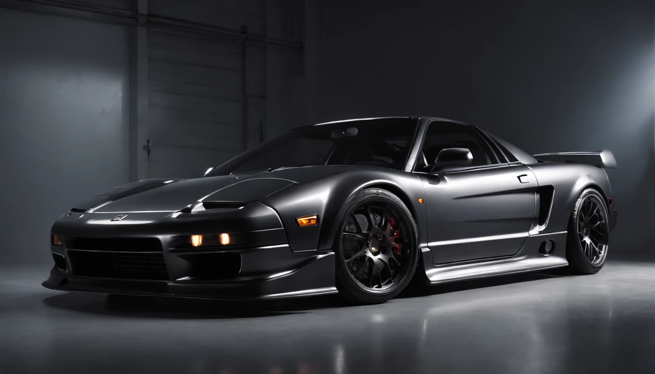 Visualize an exceptional scene featuring a highly modified 1995 Acura NSX parked in a low-light garage, with the perfect amount of light highlighting its features. Dive into extreme micro-details to showcase the intricacies of the modifications, sleek lines, and overall design, creating a visually stunning image rendered with Octane Render.
Highlight the micro-details of the modified 1995 Acura NSX, focusing on the customized elements such as body enhancements, spoilers, rims, and any other unique features. Zoom in on the fine details of the paint job, reflections, and the distinctive characteristics that make this NSX stand out.
Emphasize the lighting to enhance the micro-details, using carefully placed light sources to cast shadows that add depth and dimension to the modified NSX. Utilize Octane Render to create an image with realistic lighting, capturing the play of light on the car's surfaces and highlighting the intricate modifications.
Consider the environment of the low-light garage, utilizing subtle ambient light to illuminate the surroundings and create a moody atmosphere. Use extreme attention to detail to capture the nuances of the garage setting, including textures on the floor, walls, and any additional elements that contribute to the overall scene.
Imagine the modified 1995 Acura NSX parked in a visually appealing pose, showcasing its modifications and unique features. Craft an image that not only captures the micro-details of the car but also conveys the essence of automotive customization and meticulous design.
This detailed prompt aims to inspire the creation of a highly detailed and macro-focused image featuring a modified 1995 Acura NSX parked in a low-light garage, with intricate details, realistic lighting, and an overall visually stunning composition rendered with Octane Render.