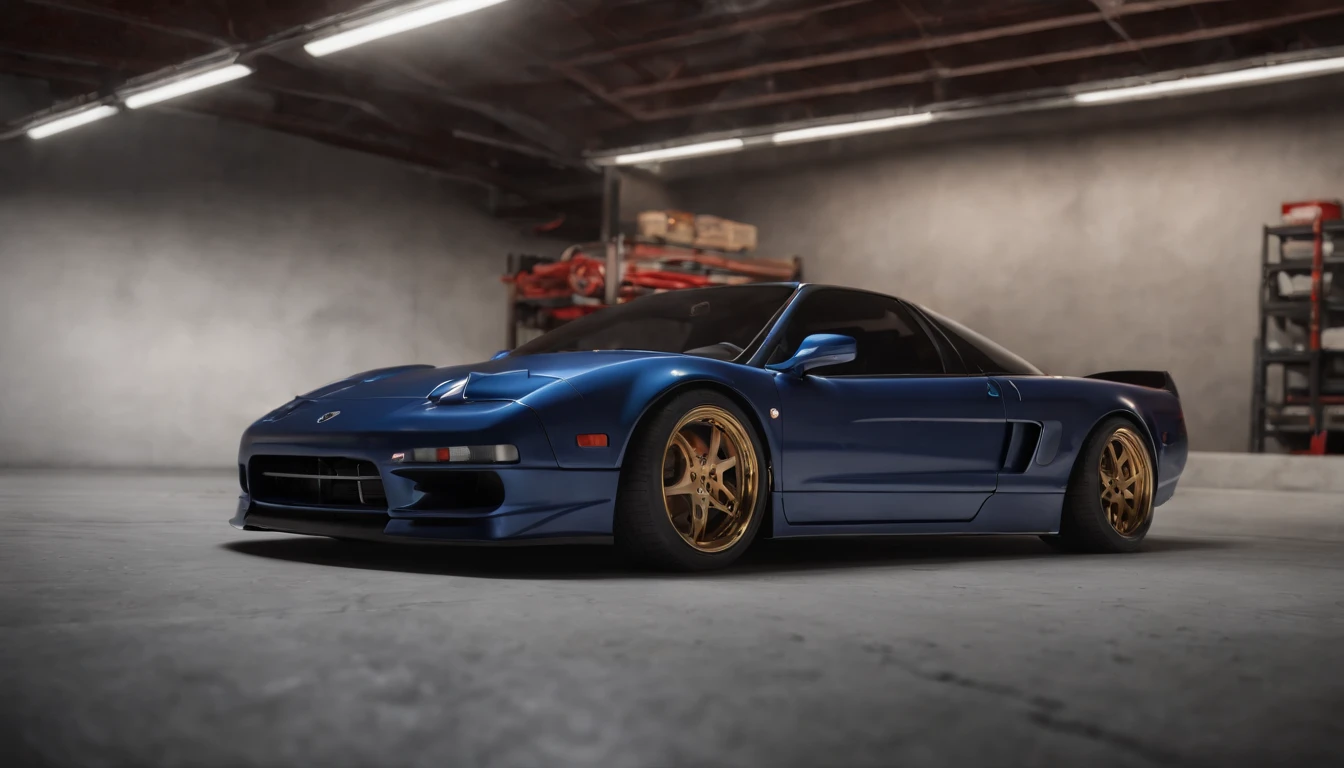 Visualize an exceptional scene featuring a highly modified 1995 Acura NSX parked in a low-light garage, with the perfect amount of light highlighting its features. Dive into extreme micro-details to showcase the intricacies of the modifications, sleek lines, and overall design, creating a visually stunning image rendered with Octane Render.
Highlight the micro-details of the modified 1995 Acura NSX, focusing on the customized elements such as body enhancements, spoilers, rims, and any other unique features. Zoom in on the fine details of the paint job, reflections, and the distinctive characteristics that make this NSX stand out.
Emphasize the lighting to enhance the micro-details, using carefully placed light sources to cast shadows that add depth and dimension to the modified NSX. Utilize Octane Render to create an image with realistic lighting, capturing the play of light on the car's surfaces and highlighting the intricate modifications.
Consider the environment of the low-light garage, utilizing subtle ambient light to illuminate the surroundings and create a moody atmosphere. Use extreme attention to detail to capture the nuances of the garage setting, including textures on the floor, walls, and any additional elements that contribute to the overall scene.
Imagine the modified 1995 Acura NSX parked in a visually appealing pose, showcasing its modifications and unique features. Craft an image that not only captures the micro-details of the car but also conveys the essence of automotive customization and meticulous design.
This detailed prompt aims to inspire the creation of a highly detailed and macro-focused image featuring a modified 1995 Acura NSX parked in a low-light garage, with intricate details, realistic lighting, and an overall visually stunning composition rendered with Octane Render.