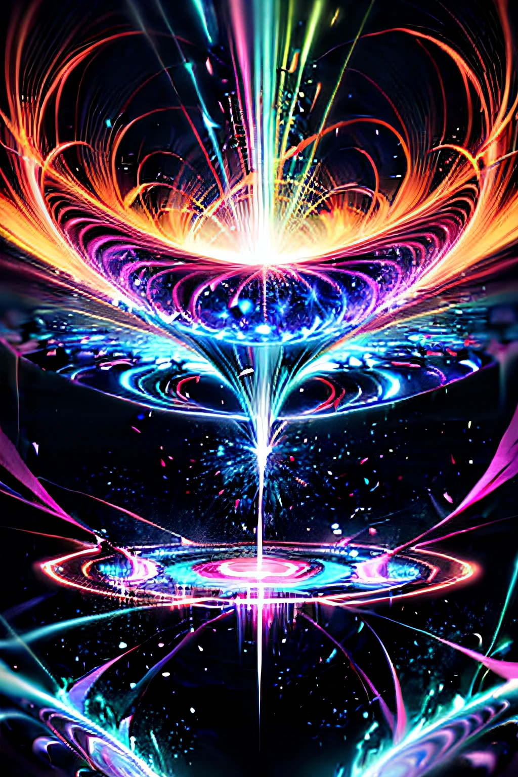 (neon,dreamlike,abstract:1.2),vivid colors,psychedelic atmosphere,intricate patterns,surreal dreamscapes,ethereal beauty,dynamic lighting,mesmerizing visuals,(trippy,transcendent:1.1) experience,fluid motion,layered imagery,hypnotic visions,otherworldly dimensions,colorful hallucinations,phosphorescent colors,luminous illusions,unreal landscapes,mind-bending journey,psychedelic kaleidoscope,glowing neon lights,mystical aura,divine inspiration,unleashed creativity,limitless imagination,mind-altering perspectives,warping reality,intense emotions,unexpected twists,fathomless depths,celestial sensations,unbounded bliss,ecstatic transcendence,unleashed subconscious,multidimensional exploration.