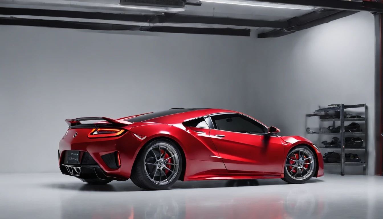 Visualize an exceptional scene featuring a highly modified 1992 Acura NSX parked in a softly lit, minimalist garage crafted from white marble. Dive into extreme micro-details to showcase the intricacies of the modified NSX, sleek lines, and overall design within this pristine and minimalist setting, creating a visually stunning image rendered with Octane Render.

Highlight the micro-details of the modified 1992 Acura NSX against the backdrop of the white marble garage. Focus on the customized elements, such as body enhancements, spoilers, rims, and any unique features that contribute to the NSX's individuality. Zoom in on the fine details of the paint job, reflections, and the pristine surfaces of the marble surroundings.

Emphasize the soft lighting to enhance the micro-details, using carefully placed light sources to cast gentle shadows that add depth and dimension to the modified NSX. Utilize Octane Render to create an image with realistic, soft lighting, capturing the interplay of light on the car's surfaces and the immaculate white marble.

Consider the minimalist nature of the garage, focusing on the clean lines, lack of clutter, and the overall simplicity of the environment. Use extreme attention to detail to showcase the nuances of the white marble, creating a backdrop that complements and elevates the visual impact of the modified NSX.

Imagine the modified 1992 Acura NSX parked in a visually appealing pose within this minimalist, marble-clad garage, showcasing its modifications and unique features. Craft an image that not only captures the micro-details of the car but also conveys the essence of automotive customization within a sophisticated and minimalist setting.

This detailed prompt aims to inspire the creation of a highly detailed and macro-focused image featuring a modified 1992 Acura NSX parked in a softly lit, minimalist garage made of white marble, with intricate details, realistic lighting, and an overall visually stunning composition rendered w