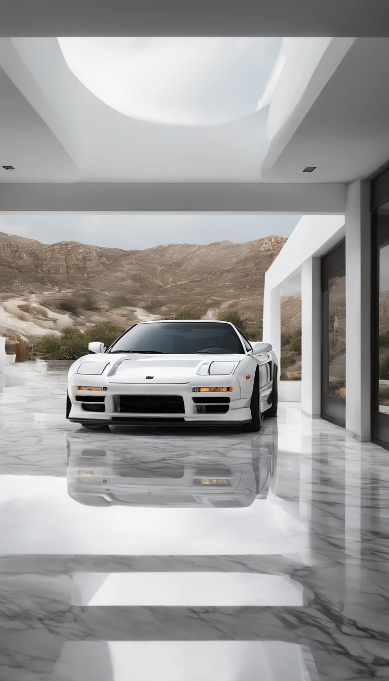 Visualize an exceptional scene featuring a highly modified 1992 Acura NSX parked in a softly lit, minimalist garage crafted from white marble. Dive into extreme micro-details to showcase the intricacies of the modified NSX, sleek lines, and overall design within this pristine and minimalist setting, creating a visually stunning image rendered with Octane Render.
Highlight the micro-details of the modified 1992 Acura NSX against the backdrop of the white marble garage. Focus on the customized elements, such as body enhancements, spoilers, rims, and any unique features that contribute to the NSX's individuality. Zoom in on the fine details of the paint job, reflections, and the pristine surfaces of the marble surroundings.
Emphasize the soft lighting to enhance the micro-details, using carefully placed light sources to cast gentle shadows that add depth and dimension to the modified NSX. Utilize Octane Render to create an image with realistic, soft lighting, capturing the interplay of light on the car's surfaces and the immaculate white marble.
Consider the minimalist nature of the garage, focusing on the clean lines, lack of clutter, and the overall simplicity of the environment. Use extreme attention to detail to showcase the nuances of the white marble, creating a backdrop that complements and elevates the visual impact of the modified NSX.
Imagine the modified 1992 Acura NSX parked in a visually appealing pose within this minimalist, marble-clad garage, showcasing its modifications and unique features. Craft an image that not only captures the micro-details of the car but also conveys the essence of automotive customization within a sophisticated and minimalist setting.
This detailed prompt aims to inspire the creation of a highly detailed and macro-focused image featuring a modified 1992 Acura NSX parked in a softly lit, minimalist garage made of white marble, with intricate details, realistic lighting, and an overall visually stunning composition rendered w