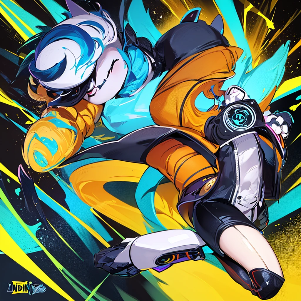 ::style vetor, logotipo vetorizado de um tigre, logo em (((formato arredondado))), contornos e fundos brancos, chamas em volta do logo, vivid colors ::n_style fundo da imagem, deformations in the logo, cartoon, anime