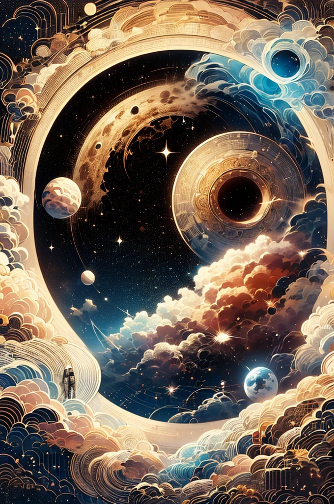 (high quality,ultra-detailed,realistic:1.37),space exploration,detailed depiction of stars and galaxies,futuristic spaceships with sleek designs and bright lights,cosmic wonders and celestial bodies like planets and nebulae,deep space exploration,scientific exploration of distant galaxies,interstellar travel,advanced alien civilizations,awe-inspiring cosmic landscapes,otherworldly colors and textures,fantastical space landscapes,impressive space stations and habitats,stellar phenomenon,portraits of astronauts in their space suits,zero-gravity environments,unbelievable extraterrestrial landscapes,expansive views of the universe,beautifully composed cosmic scenes,immersive intergalactic environments,cosmic artistry and fine details,luminous celestial bodies,galactic wonders and mysteries