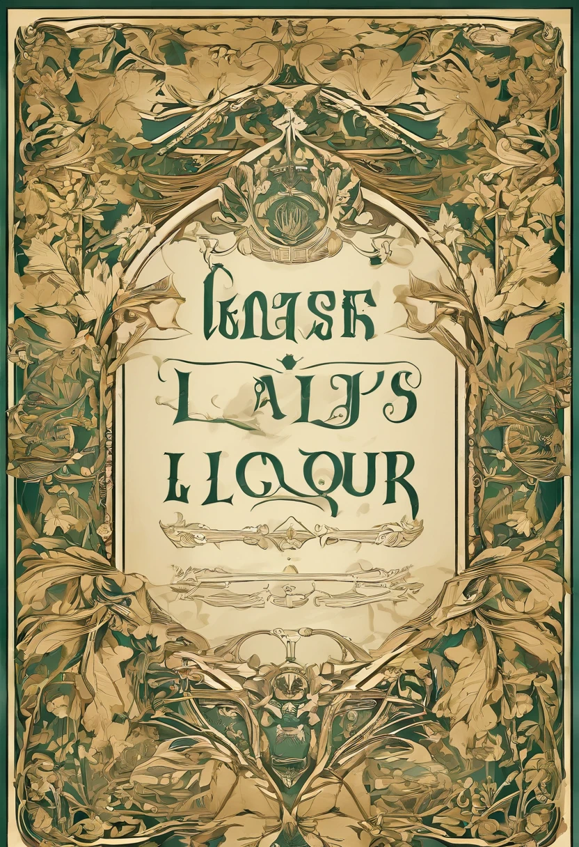 text “Let’s Talk Liquor”, whiskey glass, asymmetrical,