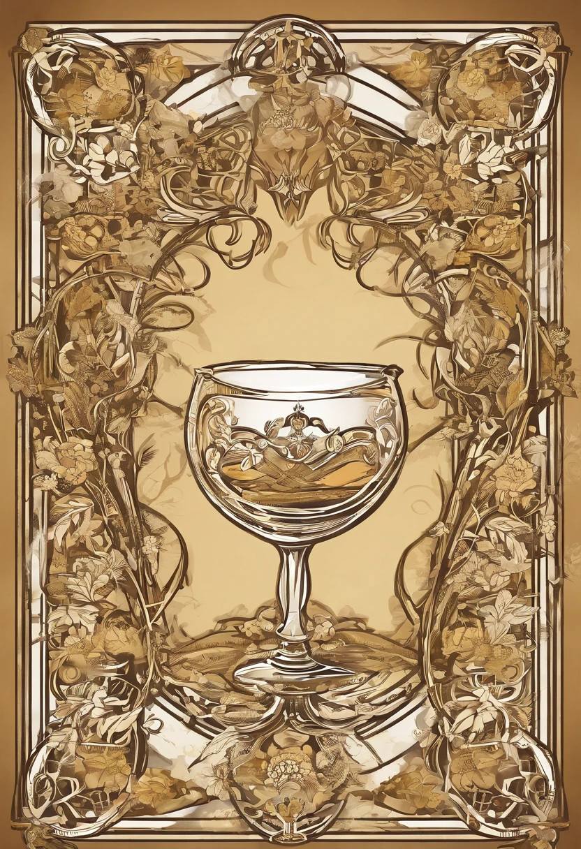 text “Let’s Talk Liquor” angled, whiskey glass and bottle, asymmetrical,