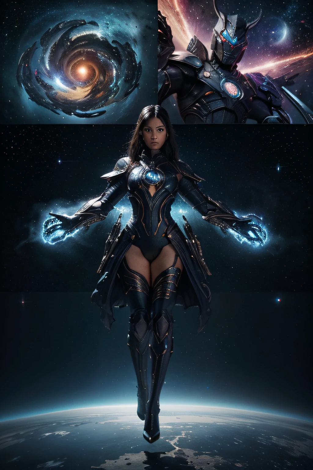 Certainly! Here's a detailed prompt in a similar style to the ones you provided for Stable Diffusion:
---
**Scene Description:**
A mesmerizing depiction of a celestial battlefield where mythical creatures clash with futuristic warriors. Imagine a cosmic clash between dragon-like entities and space-age warriors on a distant planet.
**Modifiers:**
Dark, intricate, highly detailed, epic, cosmic, futuristic, mythical, celestial, dynamic, explosive, sharp focus, vibrant colors, dynamic lighting, otherworldly.
**Artist or Style Inspiration:**
Inspired by the visionary styles of H.R. Giger, Wayne Barlowe, and the dynamic compositions of Frank Frazetta. Embrace the essence of classic fantasy art with a futuristic twist.
**Technical Specifications:**
Crafted for cinematic view, the image should capture the grandiosity of the celestial clash. Aim for a high-resolution image with a focus on intricate details and vibrant, cosmic colors. Think of it as a still frame from a blockbuster space-fantasy movie.
---
Feel free to adjust any details based on your preferences or specific requirements for the Stable Diffusion model.