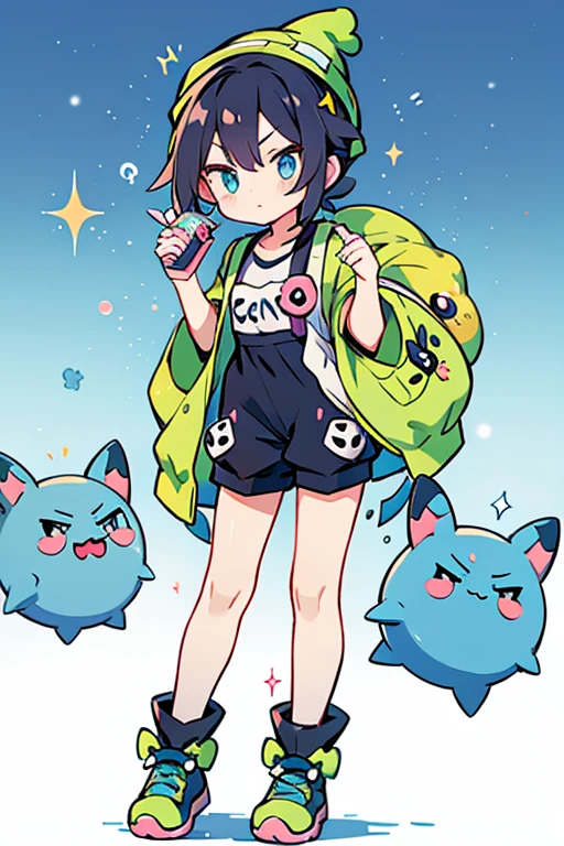 human pokemon Weezing; glitter; full body ;Weezing outfit inspired