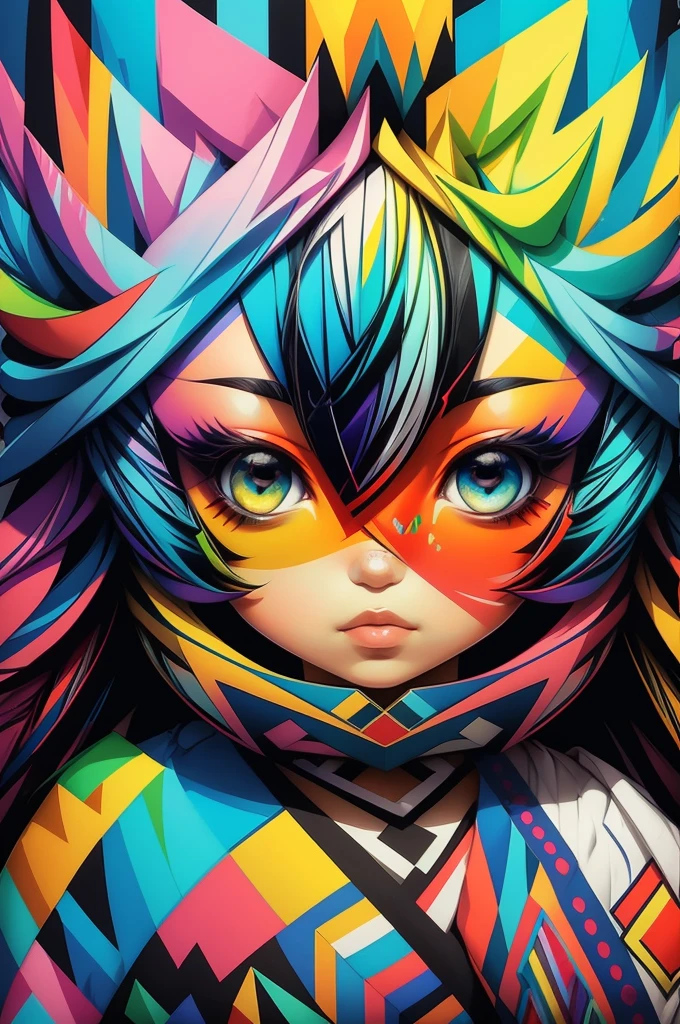 (Arara), Eduardo Kobra padding ,wall PORTRAIT geometric multidimensional, art, chibi,
yang08k, beautiful, colorful,
masterpieces, top quality, best quality, official art, beautiful and aesthetic,