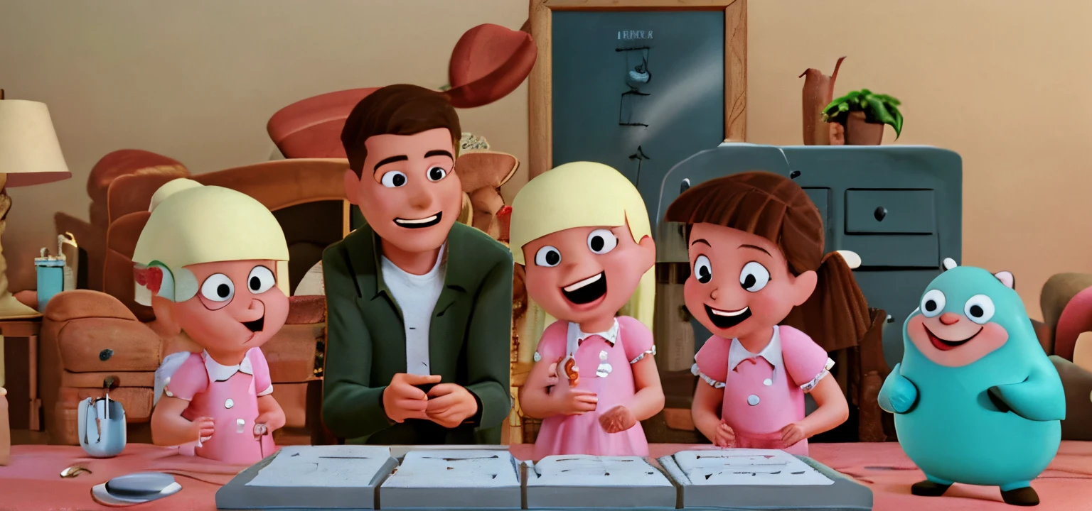 happy family wallpaper