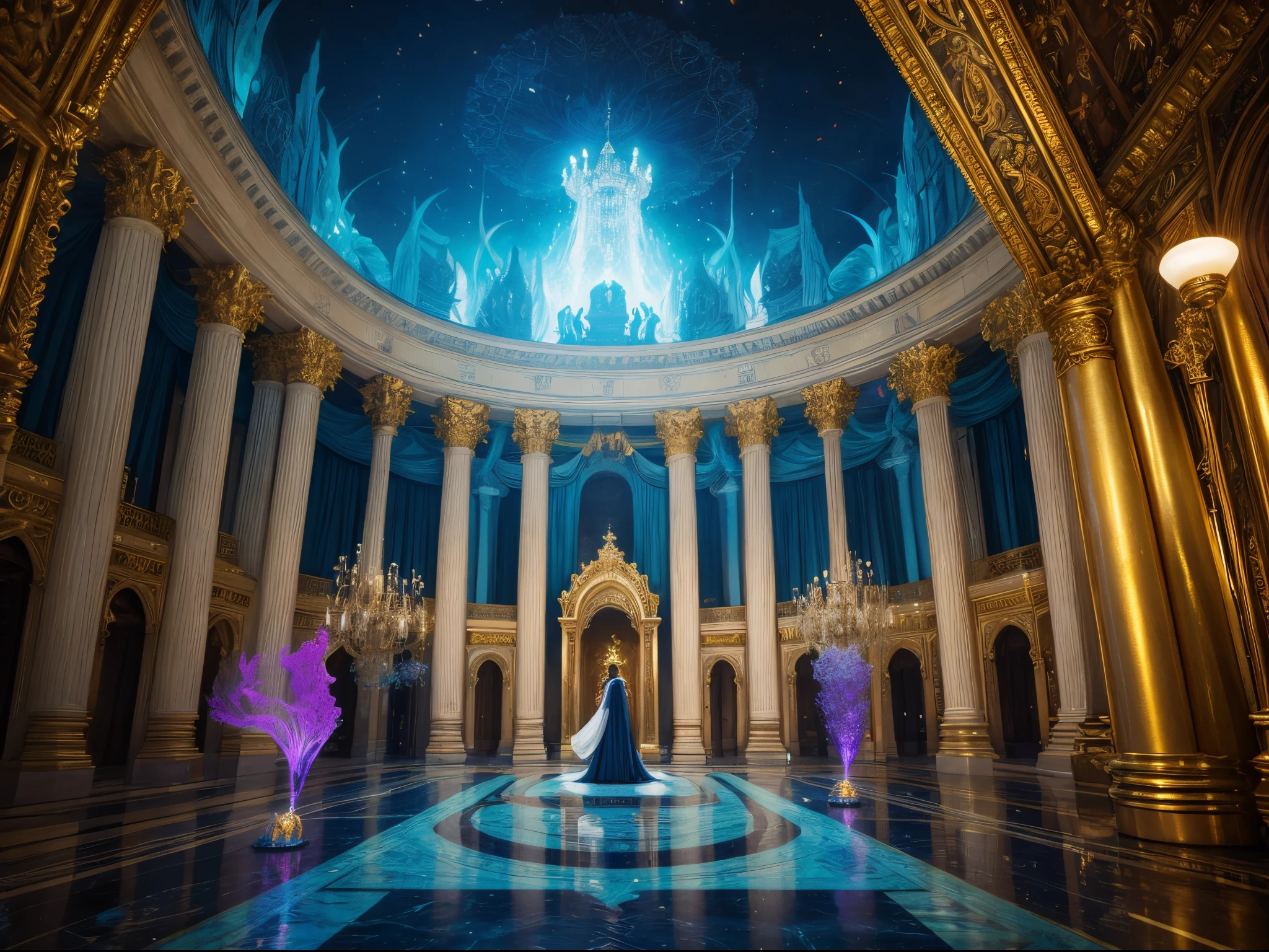 Amidst an opulent palace, a painter uses a magical brush that brings their vivid imagination to life on a canvas. Mythical creatures and ethereal landscapes emerge, captivating the court and transcending the boundaries of reality.