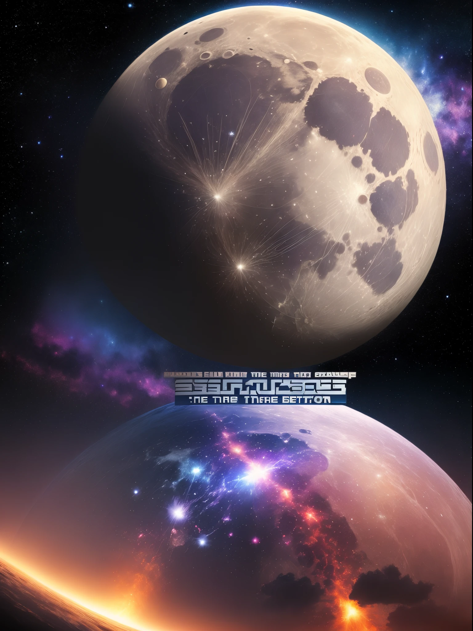 across the galaxy,over the moon,To meet a better self