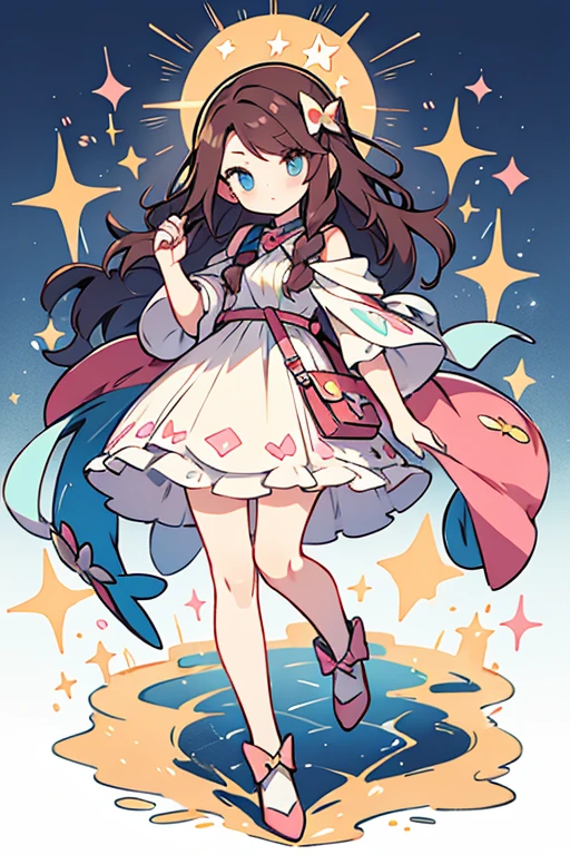 human pokemon Ditto; glitter; full body; Ditto outfit inspired