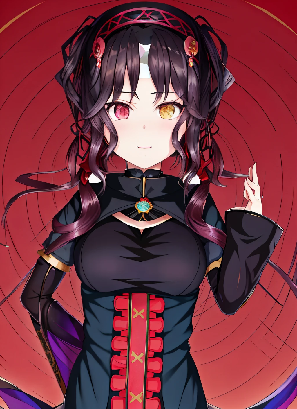 anime, person, person, person, person, person, person, person, person, person, person, person, person, person, anime moe artstyle, anime girl wearing a black dress, guweiz, artwork in the style of guweiz, shalltear from overlord, from arknights, ayaka genshin impact, noire