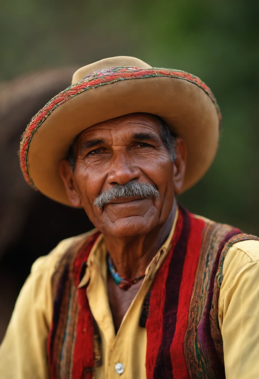 typical old hat of a country man from the Brazilian northeastern caatinga