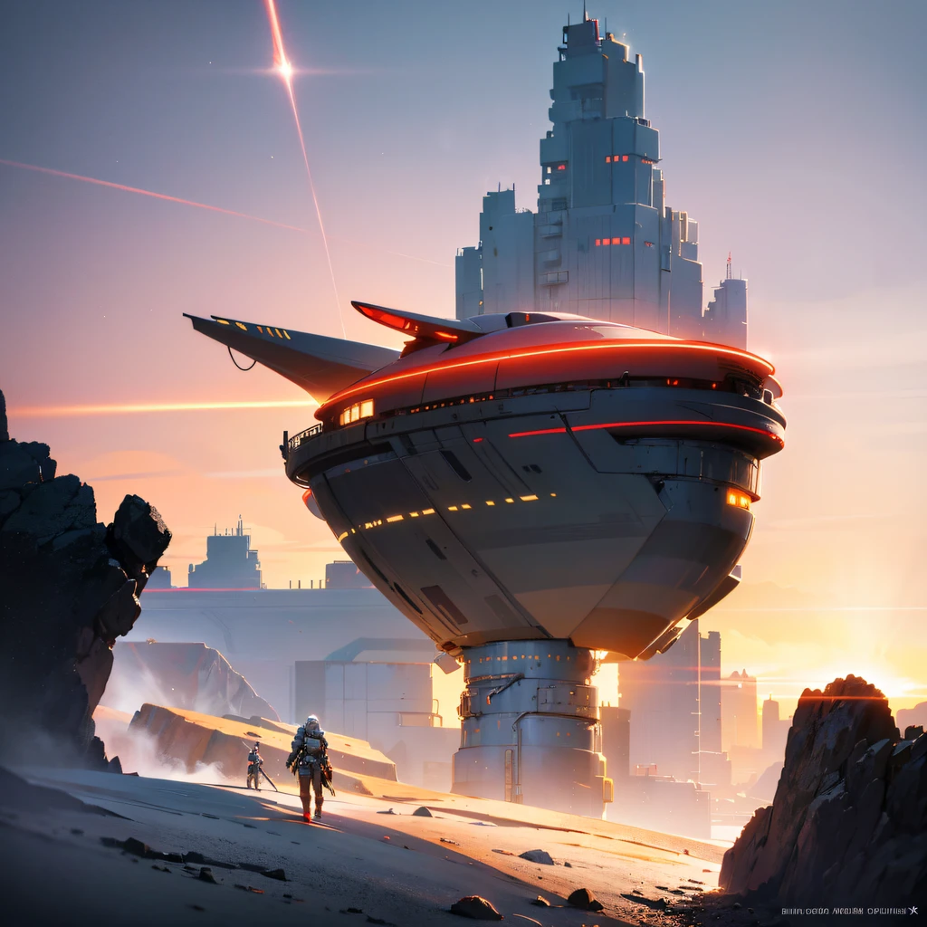 The Great Rift Valley region of the Martian Mo River alluvial plain,Rock Sugar Onyx nuclear-powered command gunboat Black Gold Cruiser Tower Snow Red Marble Glow Space Station 1:3 Models,starrysky,Cyberpunk art of a,Rembrandt light,Detail portrayal,macro shot,surface reflection,high definition detail,Dingdall effect,Light and shadow intensification,The light shines,particle fx,3D modeling,Surface reflected light,detail-rich,The texture is delicate,Strong visual impact,Hyper-detailing,A high resolution,high saturated,Ray traching,Light and shadow effects,16K smooth,A high resolution