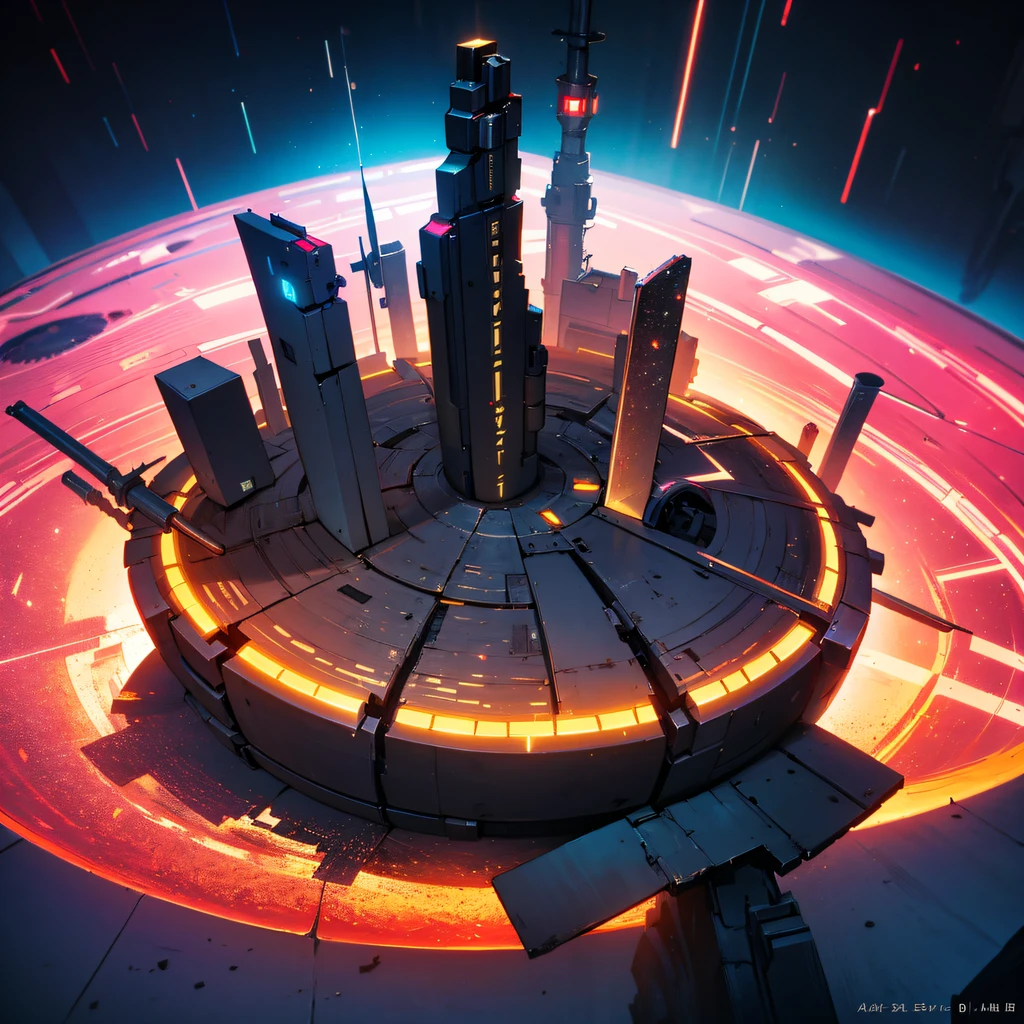 The Great Rift Valley region of the Martian Mo River alluvial plain,Rock Sugar Onyx nuclear-powered command gunboat Black Gold Cruiser Tower Snow Red Marble Glow Space Station 1:3 Models,starrysky,Cyberpunk art of a,Rembrandt light,Detail portrayal,macro shot,surface reflection,high definition detail,Dingdall effect,Light and shadow intensification,The light shines,particle fx,3D modeling,Surface reflected light,detail-rich,The texture is delicate,Strong visual impact,Hyper-detailing,A high resolution,high saturated,Ray traching,Light and shadow effects,16K smooth,A high resolution