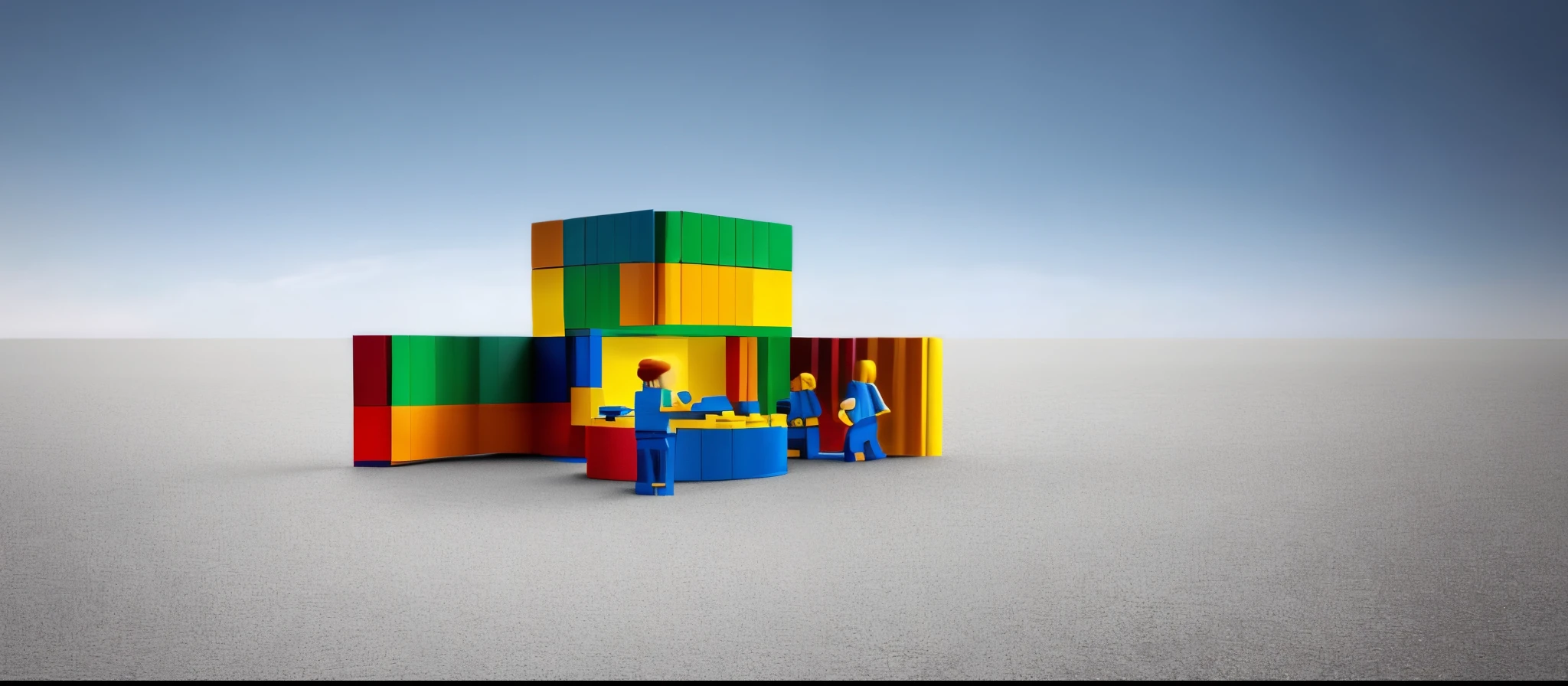 (（（legos））） 3D image, conceptual, a digital rendering, a 3D render, rendering, a digital rendering,  3 Rendering, a 3D render, 3D rendering, conceptual rendering, conceptual drawing, conceptual drawing