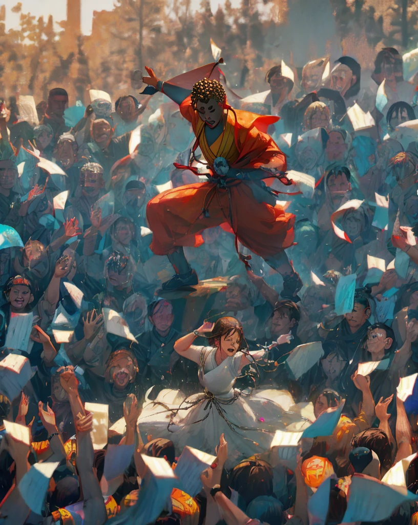 Buddha moshing