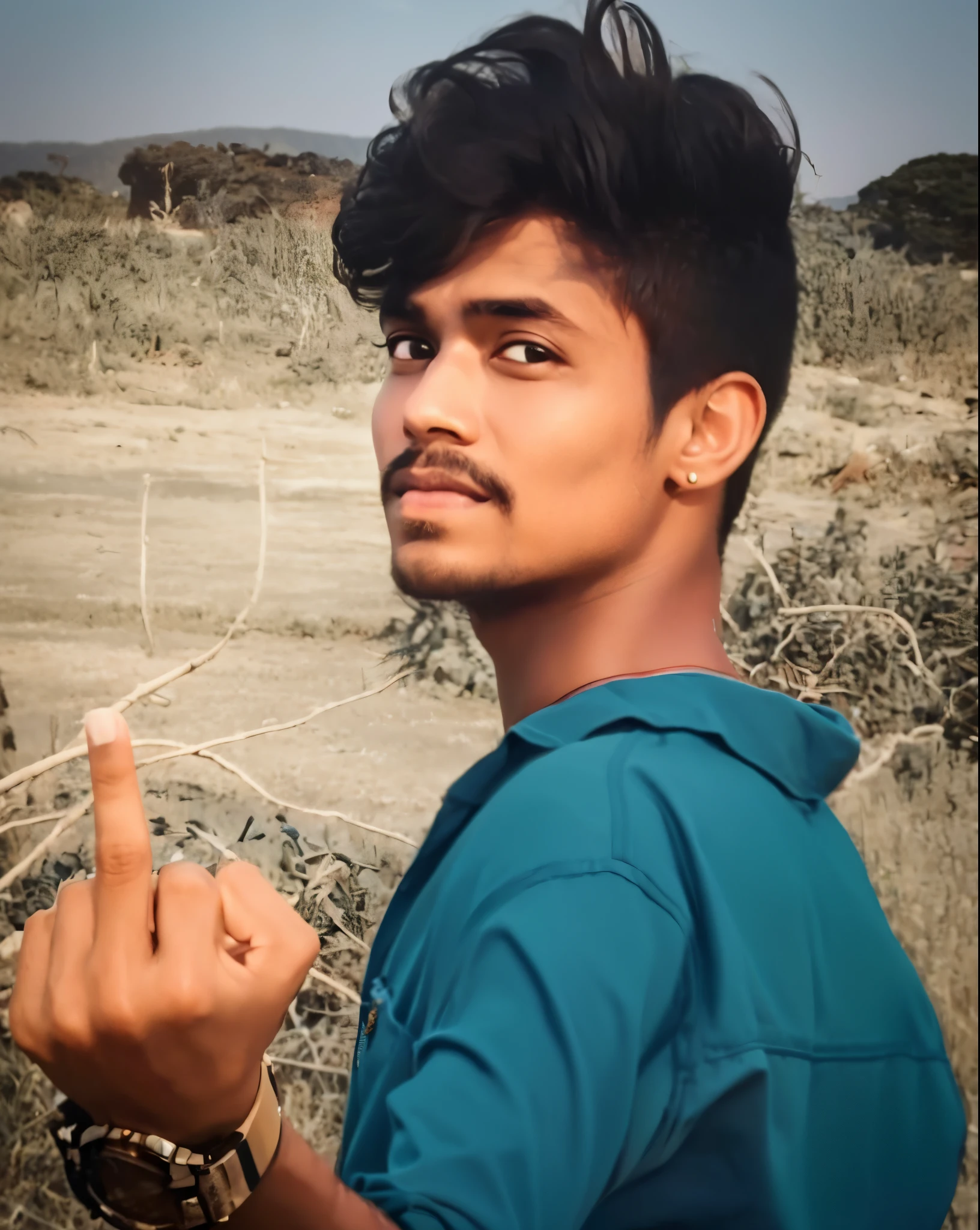 Background remove stylish attitude smart boy lion King clarity face