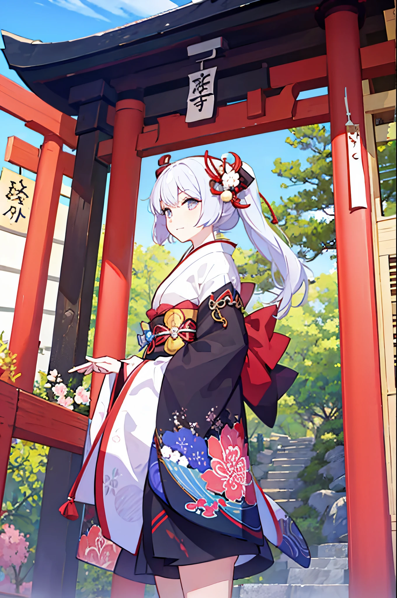 japanese shrine maiden