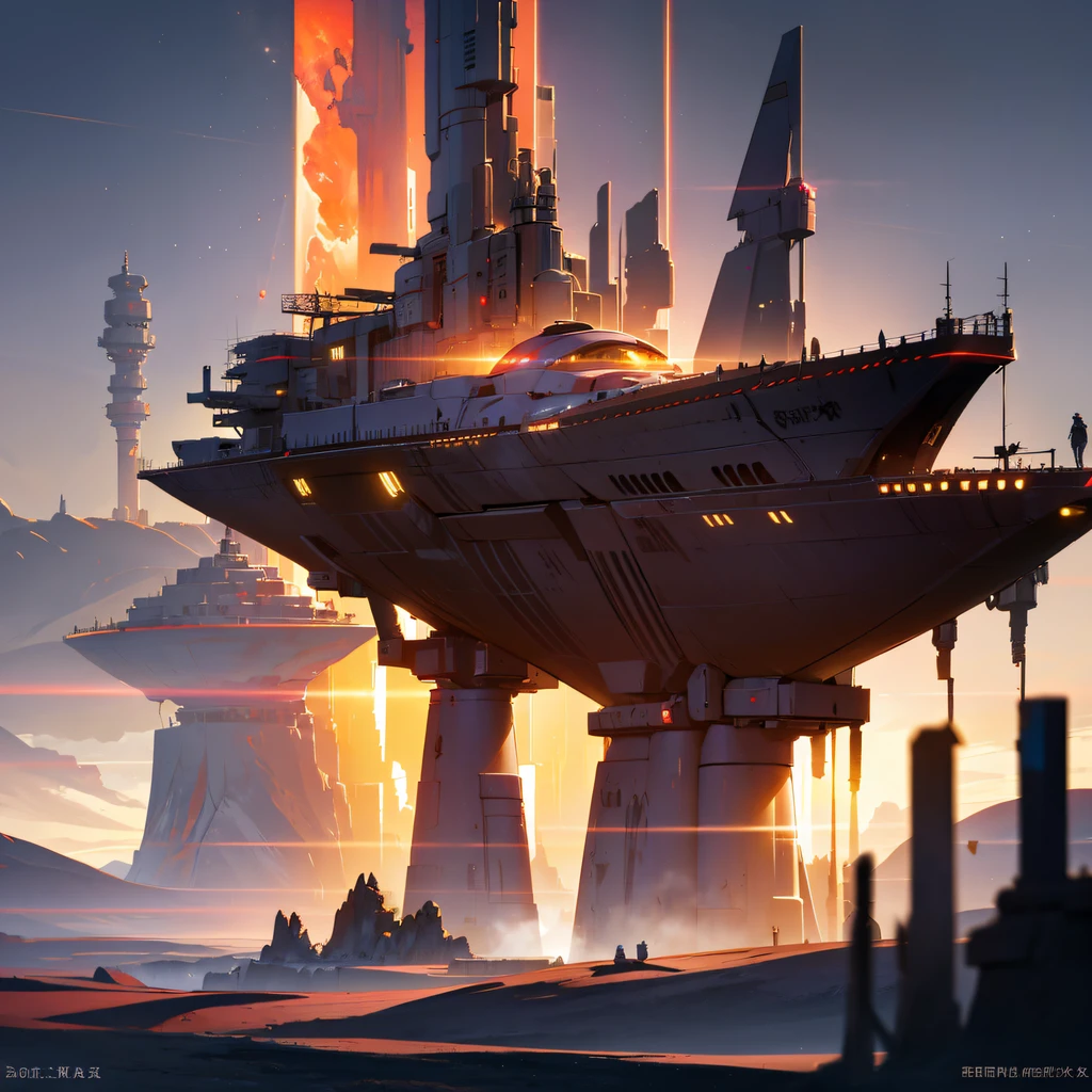 The Great Rift Valley region of the Martian Mo River alluvial plain,Rock Sugar Onyx nuclear-powered command gunboat Black Gold Cruiser Tower Snow Red Marble Glow Space Station 1:3 Models,starrysky,Cyberpunk art of a,Rembrandt light,Detail portrayal,macro shot,surface reflection,high definition detail,Dingdall effect,Light and shadow intensification,The light shines,particle fx,3D modeling,Surface reflected light,detail-rich,The texture is delicate,Strong visual impact,Hyper-detailing,A high resolution,high saturated,Ray traching,Light and shadow effects,16K smooth,A high resolution