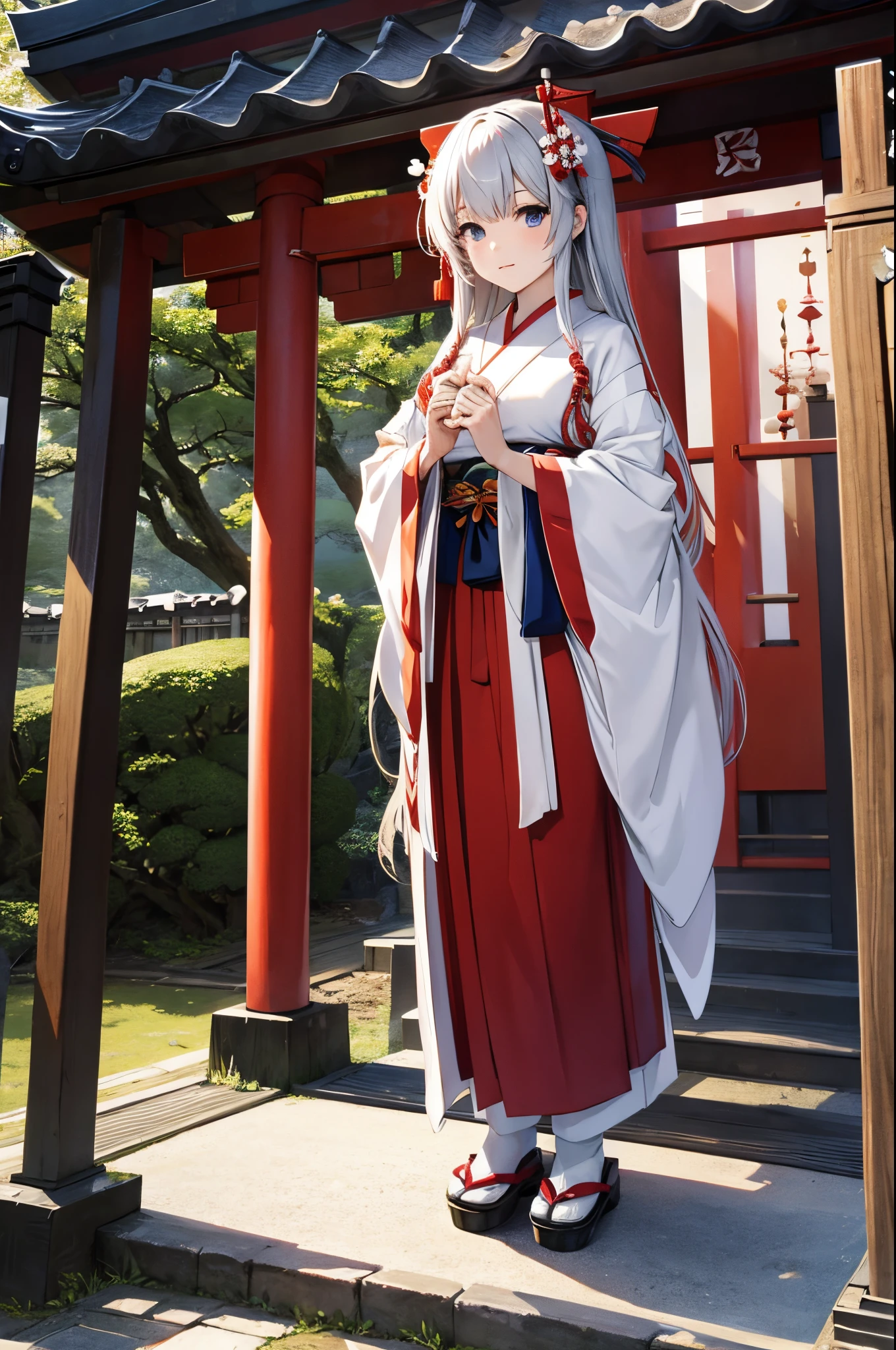 japanese shrine maiden