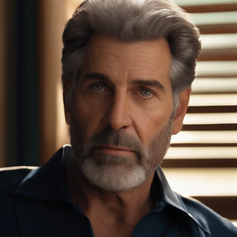 Kramer is an older man with a gaunt, pallid complexion, accentuated by his battle with cancer. His thinning, grey hair and deeply lined face reflect his age and the toll of his illness. He often dresses plainly, in simple, unassuming clothes that contrast sharply with the elaborate nature of his traps. Even as his health declines, there’s a resilience in his eyes, a testament to his unwavering commitment to his twisted mission.,Saw series,Kramer is an older man with a gaunt, pallid complexion, accentuated by his battle with cancer. His thinning, grey hair and deeply lined face reflect his age and the toll of his illness. He often dresses plainly, in simple, unassuming clothes that contrast sharply with the elaborate nature of his traps. Even as his health declines, there’s a resilience in his eyes, a testament to his unwavering commitment to his twisted mission.,face,photo