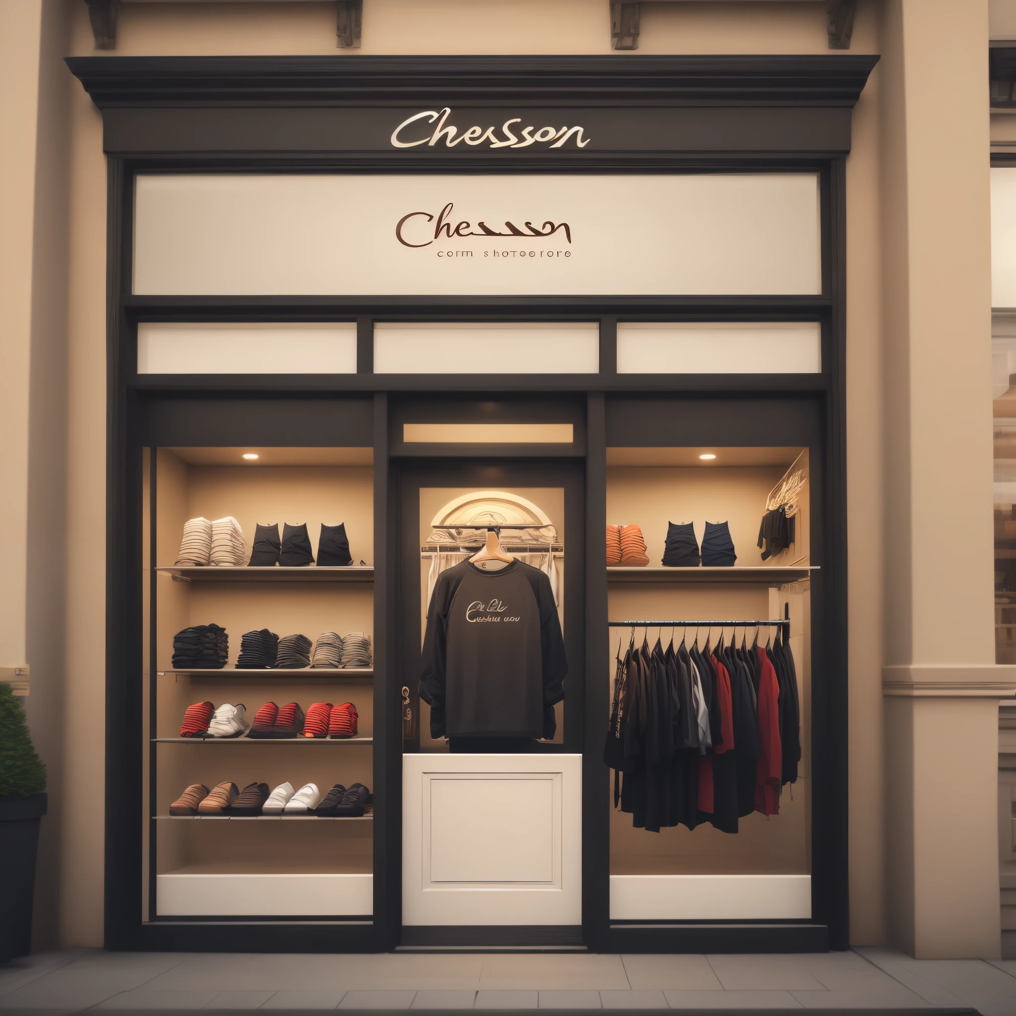Logo for chosen boutique clothing store