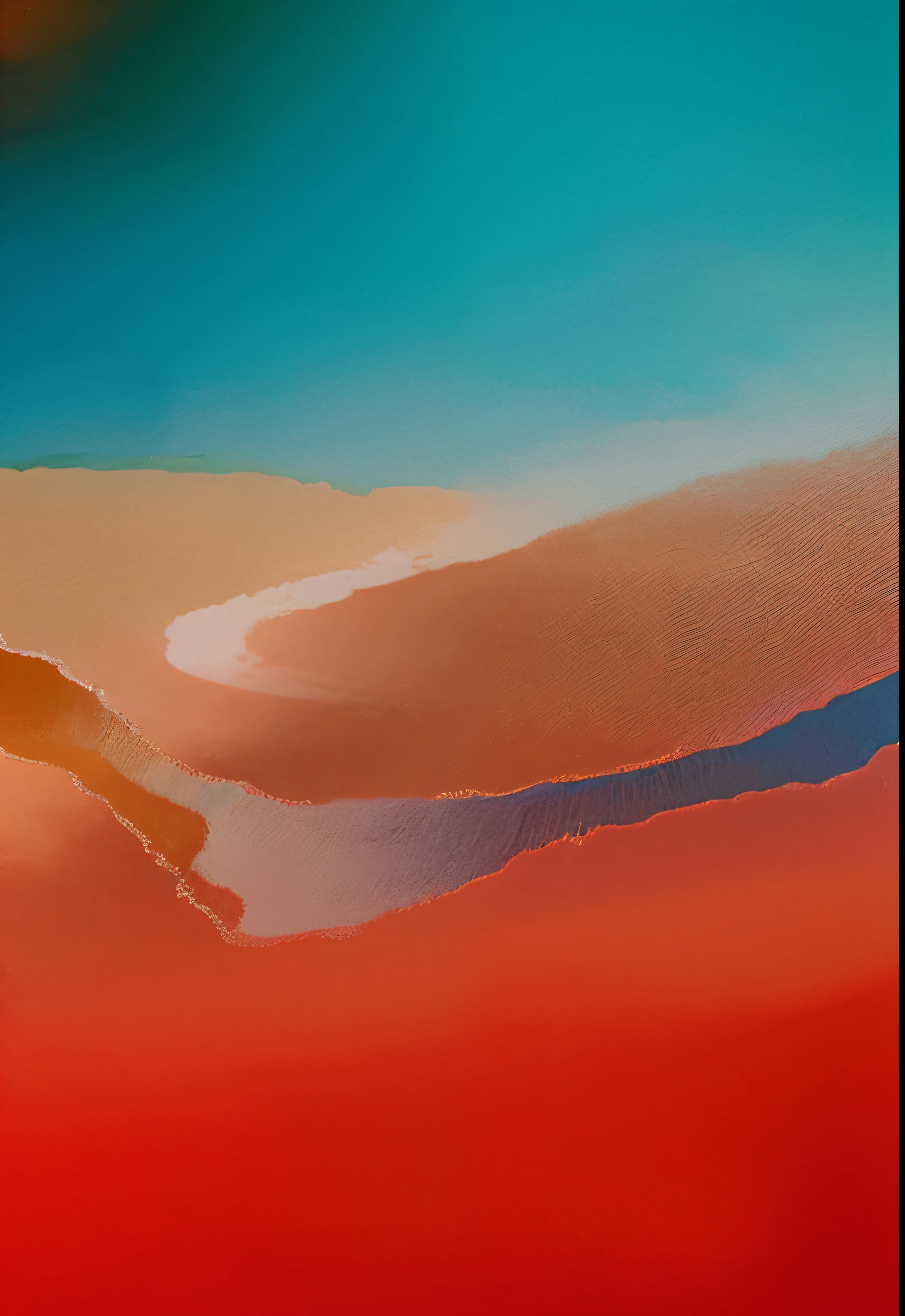 Painting of red and blue sky with a white airplane flying over, hq 4k phone wallpaper, Abstract color, iPhone wallpapers, abstract liquid, abstract cave scene, Beautiful iPhone wallpapers, Abstract color, Wallpaper phone, Abstract, abstract nature, Beautiful jitter gradient, Mobile wallpaper HD, vivid abstract landscape, hd phone wallpaper, Abstract landscape, 4k vertical screen wallpaper