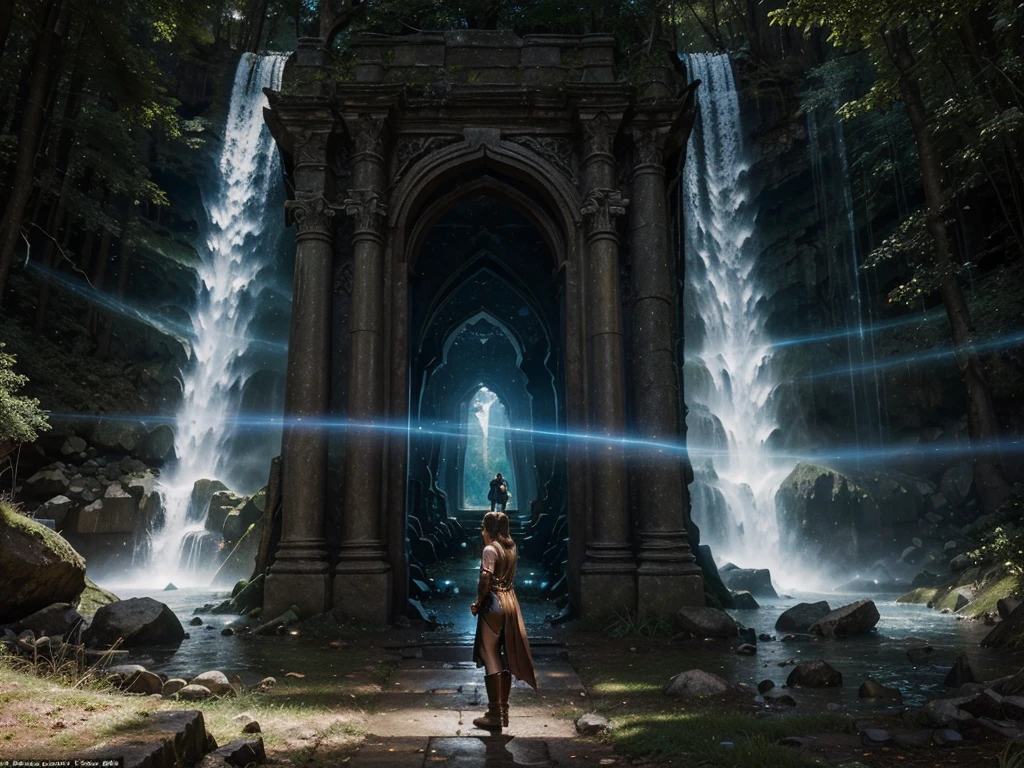 Masterpiece:1.2, high-resolution, photorealistic, vibrant colors, breathtaking landscape, fantasy world, epic adventure, stunning vistas, mystical creatures, magical atmosphere, enchanted forest, ancient ruins, towering mountains, sparkling waterfalls, hidden treasures, courageous hero, noble steed, mythical sword, mystical powers, courageous battles, thrilling quests, ancient prophecies, ancient temples, hidden doorways, secret passages, mysterious artifacts, ethereal lighting, spellbinding magic, mythical creatures, epic battles, triumph and glory.