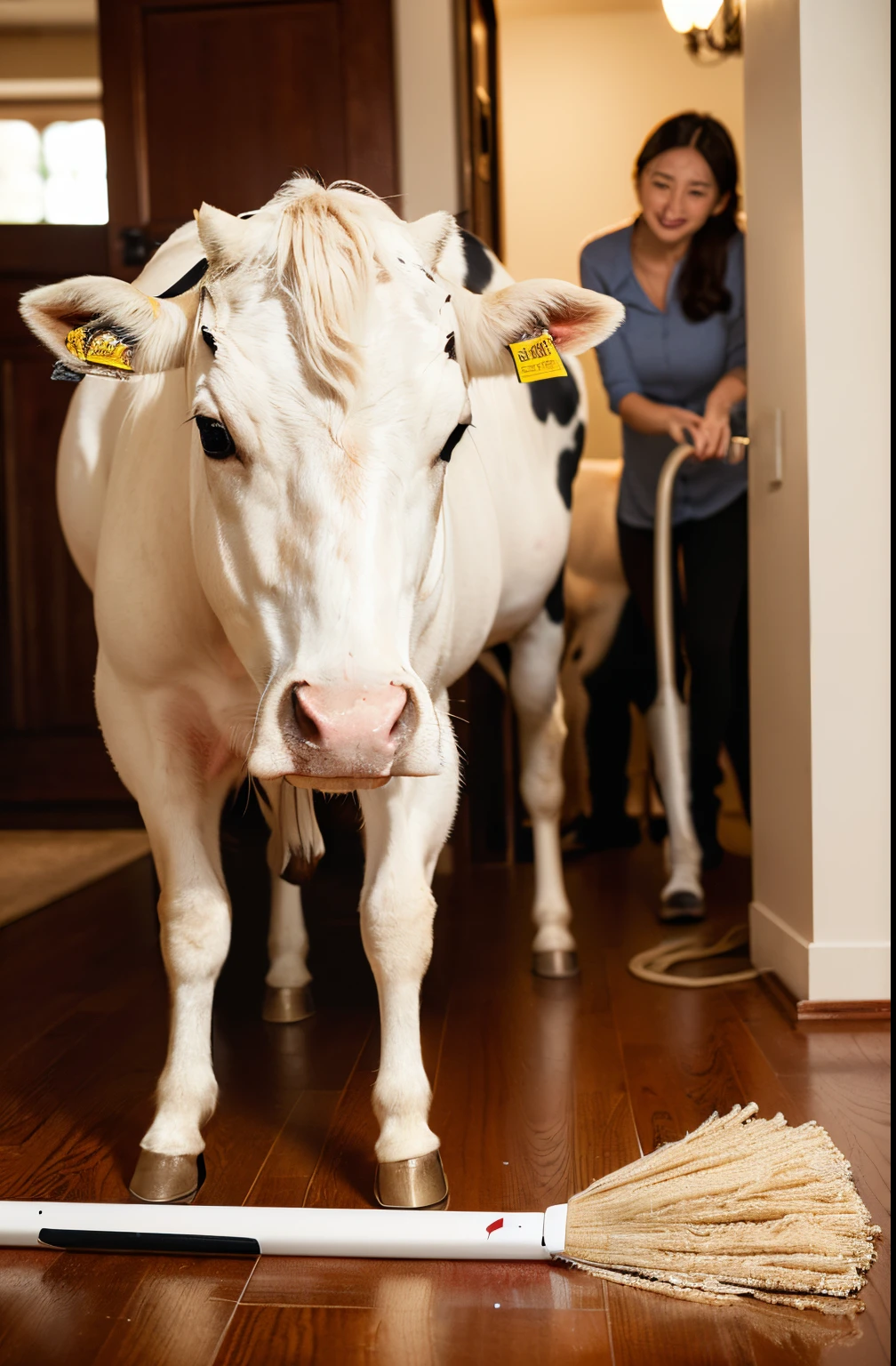 (((duo))), ((((((human, anal, feral goat, goat tail, raised tail, hands on butt, oral feces, women face to anus, anal rimming, rimjob, women on goat)))))), (((((butt focus, bedroom, excessive feces))))), wide hips, legs wide spread, wide shot, close-up, Wide-Angle, masterpiece, high details, high quality, best quality, highres, HD
