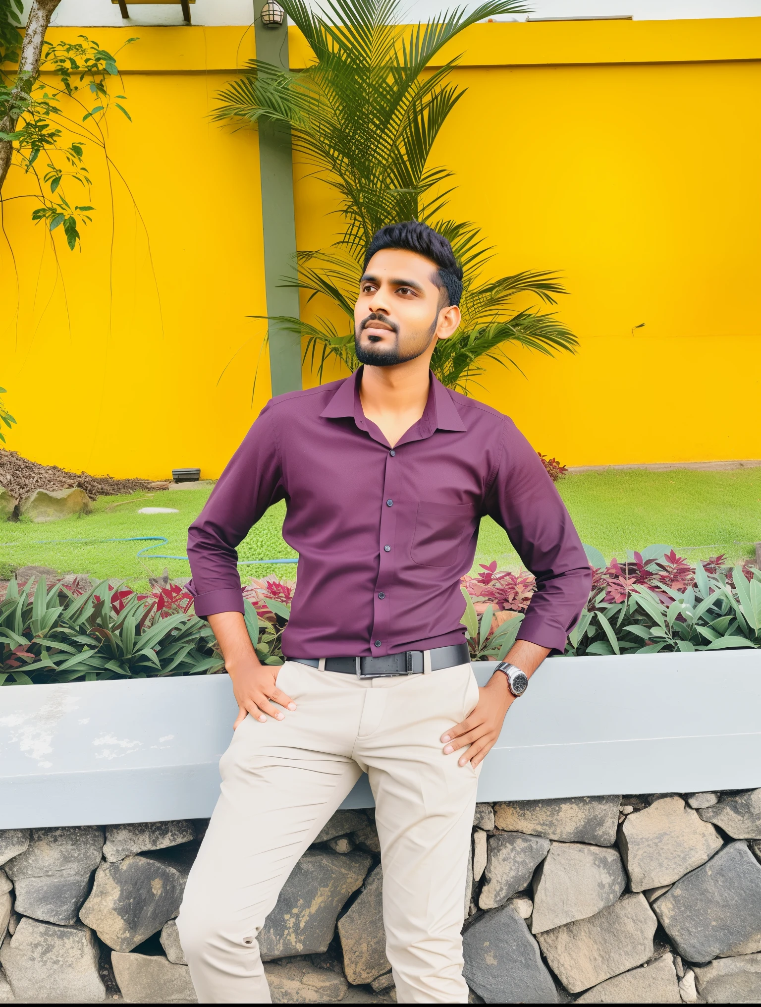 30-year-old Indian man with black hair in a business suit, retrato, Looking directly at the camera, head shoot, depilado