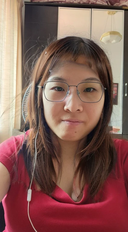 Japanese natural bob hair, medium length hair, light brown hair, long bangs, side swept bangs