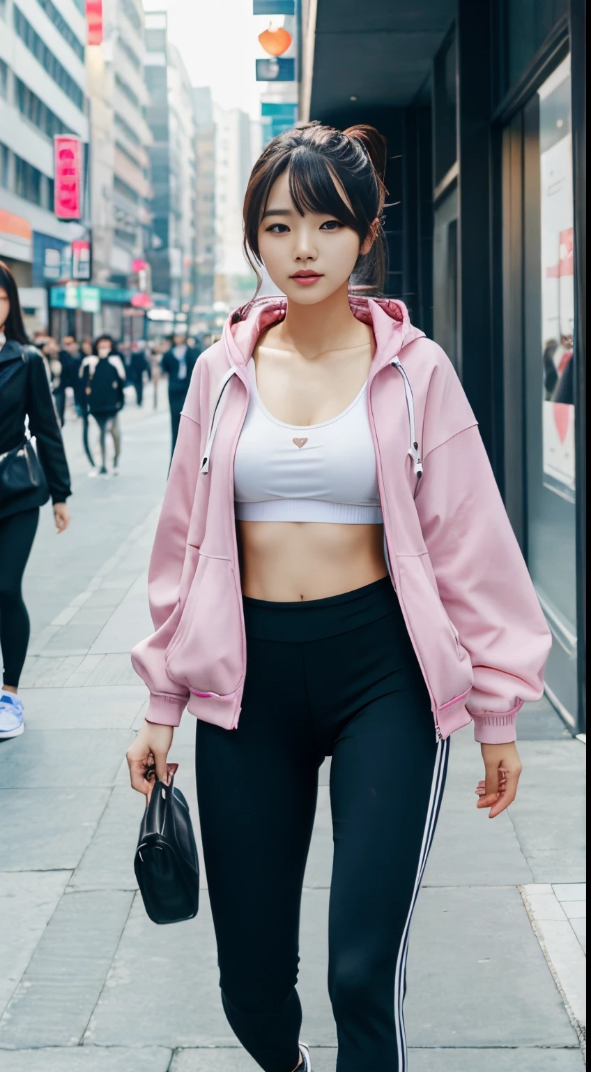 In the rhythm of the city's pulse,Calling the hearts of Korean women,Open the magical door to sports and leisure。Discover that unique fashion element,Sports and leisure go hand in hand,Create the perfect harmony of fashion and practicality,Look at breasts 1:3。Wear the magic of athleisure,Korean women feel the lightness of freely traveling through the city。No longer bound,Life becomes like a comfortable adventure,The magic of fashion and practicality makes him confident every step of the way。Korean women convey their fashion excitement on social media,Ignite the craze of sports and leisure。More and more hearts are beginning to follow this fashion mantra,Enjoy the magical beauty of movement and comfort