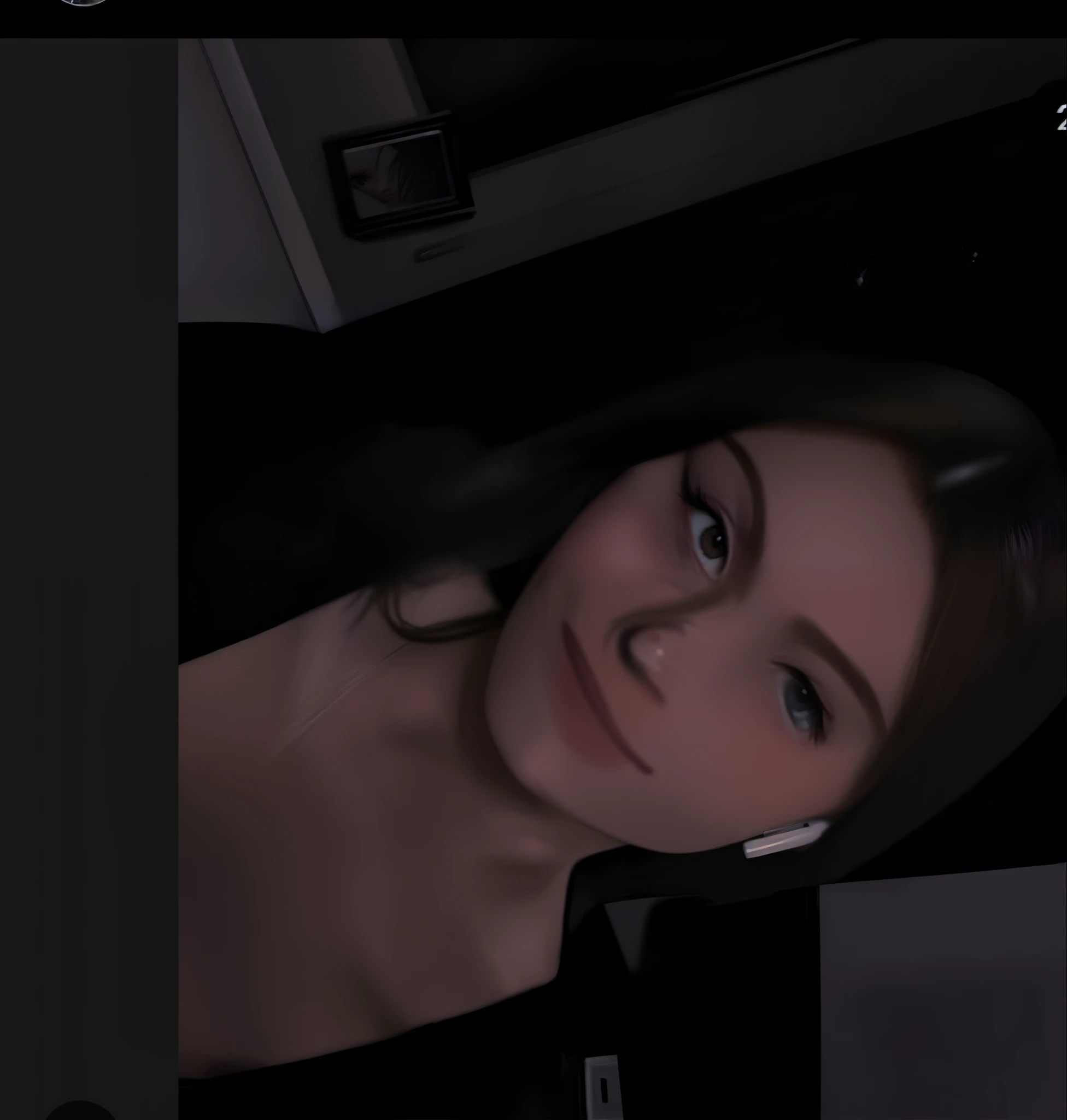 Da ist eine Frau, die ein Foto von sich selbst macht, Sehr, very poor image quality, 19-year-old girl, 2 4 Jahre altes weibliches Modell, Sie ist etwa 20 Jahre alt, Sie ist ca. 2 0 Jahre alt, Sie ist ca. 1 6 Jahre alt, 18 years old, Sie ist in die Kamera gewandt, 8k Selfie-Foto