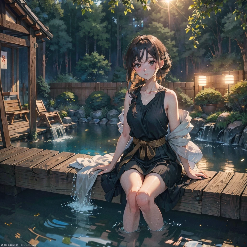Masterpiece, absurdres, fine detail, HDR, solo, looking at viewer, smile, shirt, , 1boy, hair between eyes, upper body, female focus, FH , lightning mage, toned, lightning mage robe, electrical aura, early 20s,