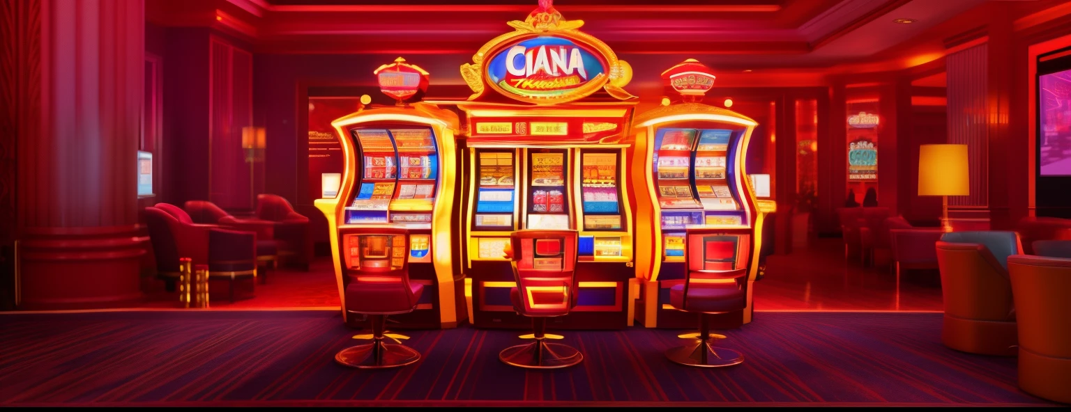 Close-up of slot machine inside casino lobby,There's a lot of money on it, ghailan!, Gaming, Djiga Chad, author:John Ragatta, casino, stunning graphics, amazing graphics, Gorgeous, Images available, promotional images, absolutely outstanding image, Beautiful images, Wayne England, 中景 the scene is, 中景 the scene is, tall, stunning images