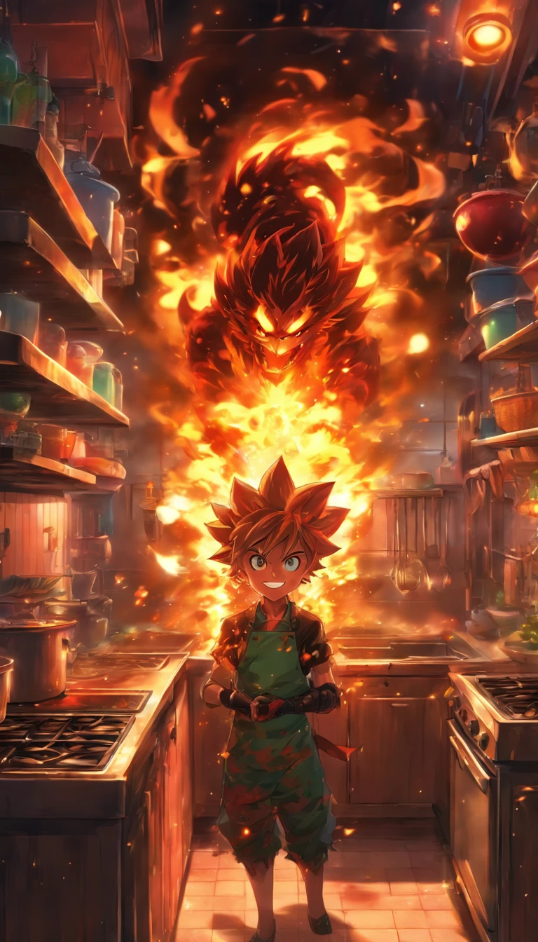 (masterpiece, best quality, ultra-detailed, 8k wallpaper, photorealistic), concept art, anthropomorpic oven, a monstrous device, whimsical, menacing in the kitchen, cartoonish, vibrant