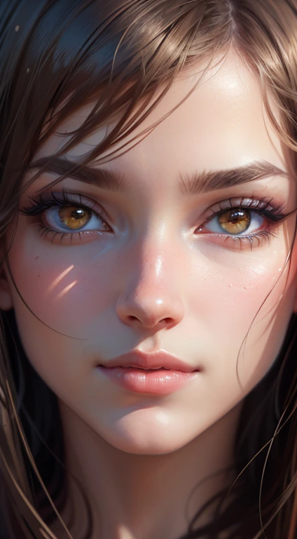 (photo realistic style, UHD, 16k, hight resolution, tmasterpiece), a portrait of a beautiful woman, The perfect female face, closeup face