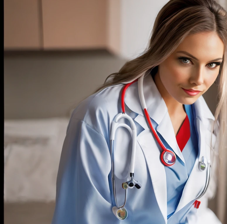 a sexy nurse, sound, colours, beauty moments of seduction