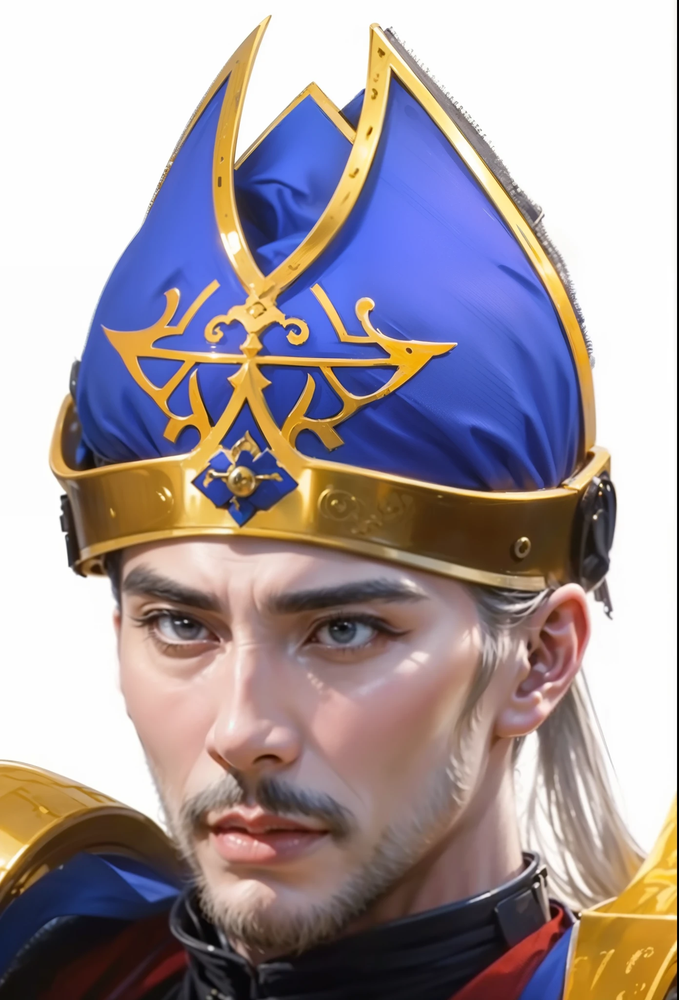 cool guy,Handsome,Handsome,Brawny,mtu,Masculine,Korea,Humanity,man face,Cold,Humanity,the face,the hair,Hairline,man face,male people,black hair color hair,One guy,heads,the face,jewely,Chinese style,flashy clothes,obi strip,Decorative style,metals,metals,golds,kinako,ribbons,coin,Cloth pleats,Hanfu,32K ,(tmasterpiece,top-quality,best quality,offcial art),(8K,best quality,tmasterpiece:1.2),(((white backgrounid,)))(Godas/Baoxiang),Fantastical,Chinese Ancient Times,