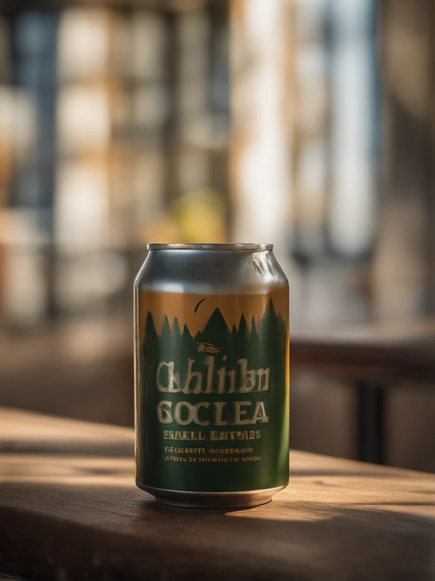 there is a can of soda next to a glass of water, a picture by Austin English, pexels, photorealism, photorealistic octane 3d render, octane photoreal 3 d render, photoreal octane rendering, photorealistic 3 d octane render, realistc octane render, 3 d render octane, 3d render octane, perspective 3 d octane render