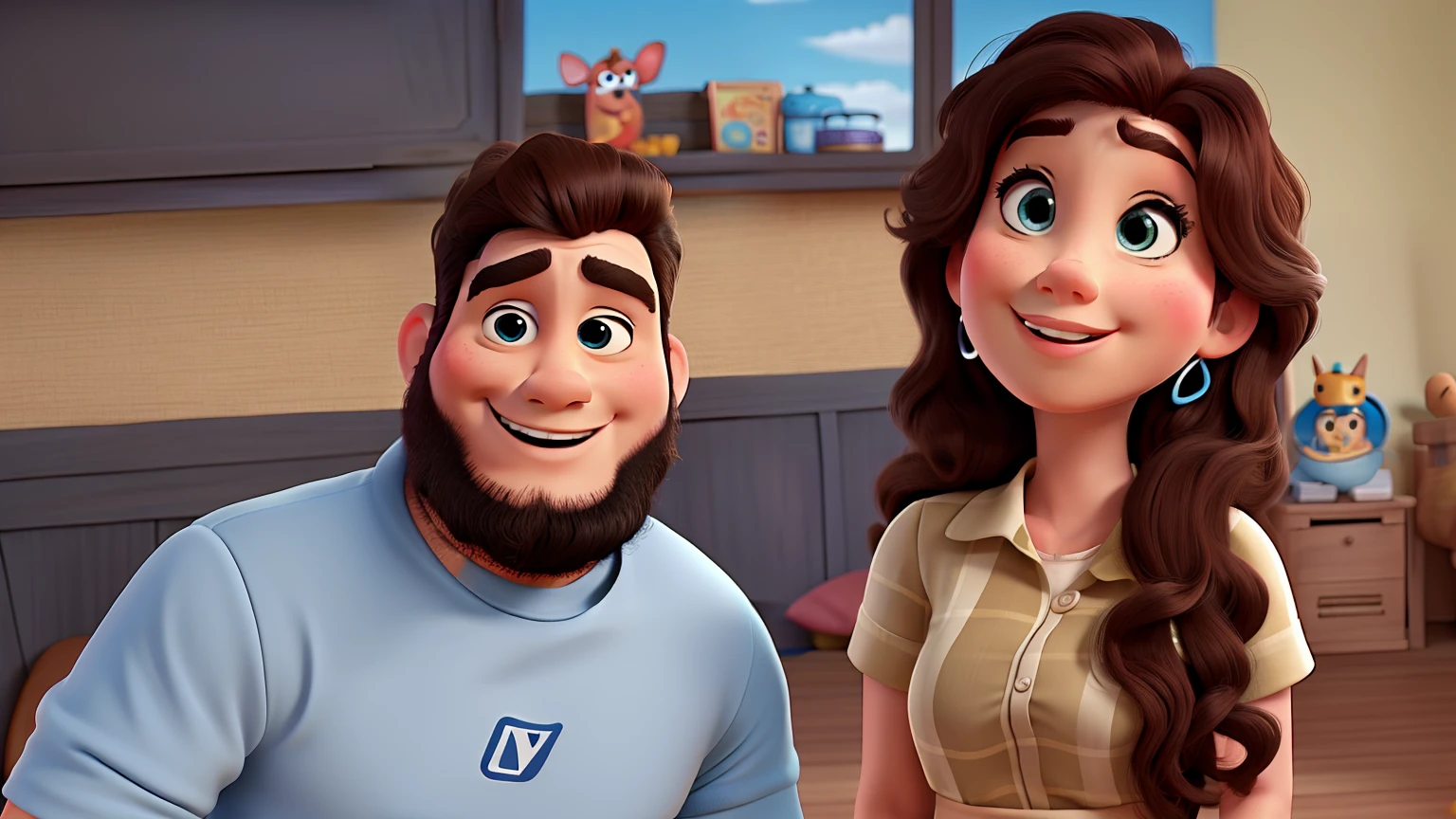 Disney pixar cartoon type B