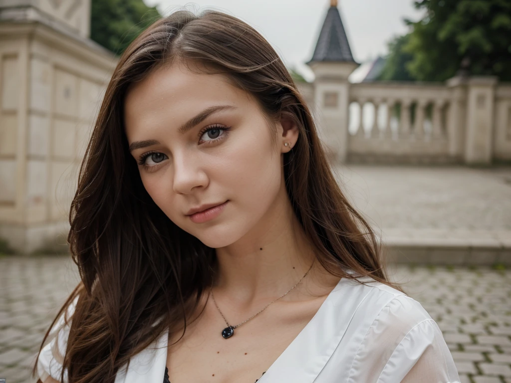 ((best quality)), ((Meisterwerk)), (Detailliert), Perfektes Gesicht, 1.1, Hochdetaillierte Gesichts- und Hautstruktur, Detaillierte Augen, Anastasia 24 year old russian selfies