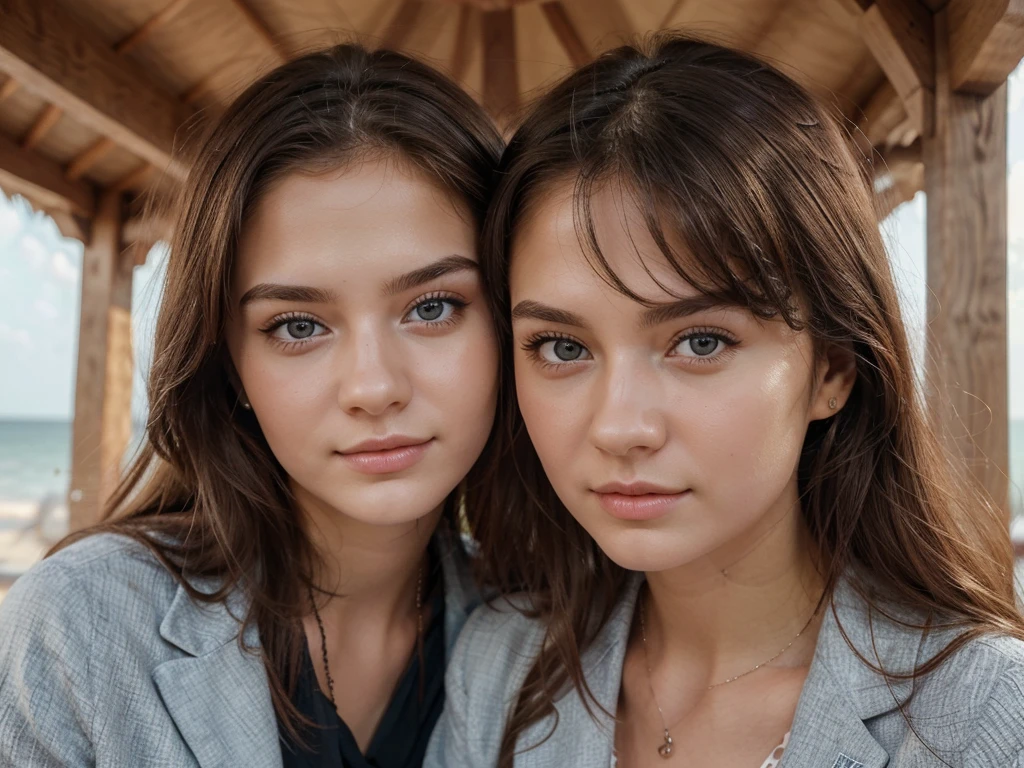 ((best quality)), ((Meisterwerk)), (Detailliert), Perfektes Gesicht, 1.1, Hochdetaillierte Gesichts- und Hautstruktur, Detaillierte Augen, Anastasia 24 year old russian instagram pictures on vacation cute poses