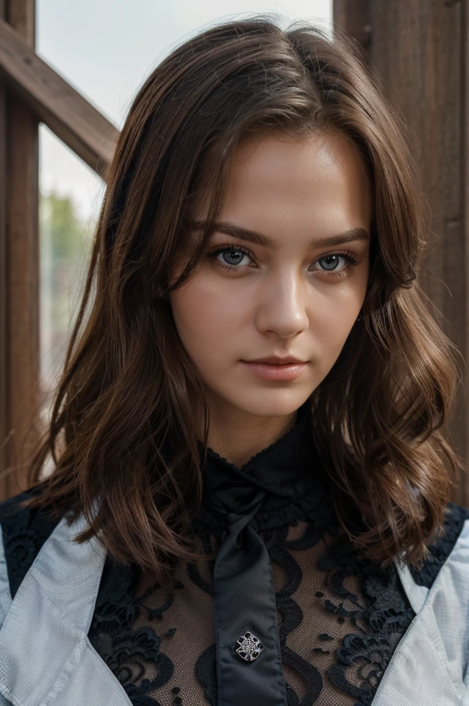 ((best quality)), ((Meisterwerk)), (Detailliert), Perfektes Gesicht, 1.1, Hochdetaillierte Gesichts- und Hautstruktur, Detaillierte Augen, Anastasia 24 year old russian full body pictures posing