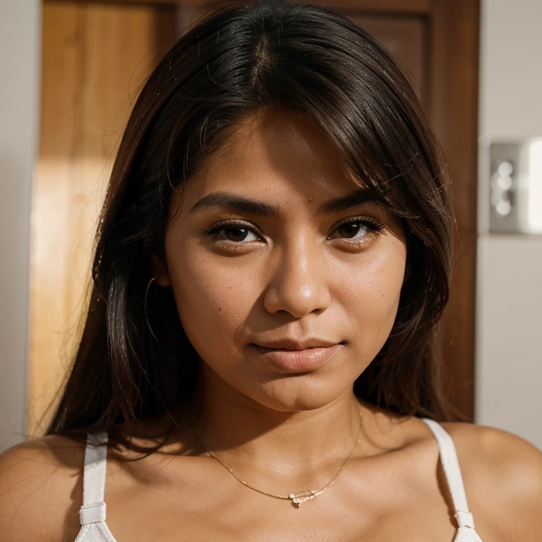 photography of a nepali 20yo woman, perfect face, masterpiece, naked sucking a cock