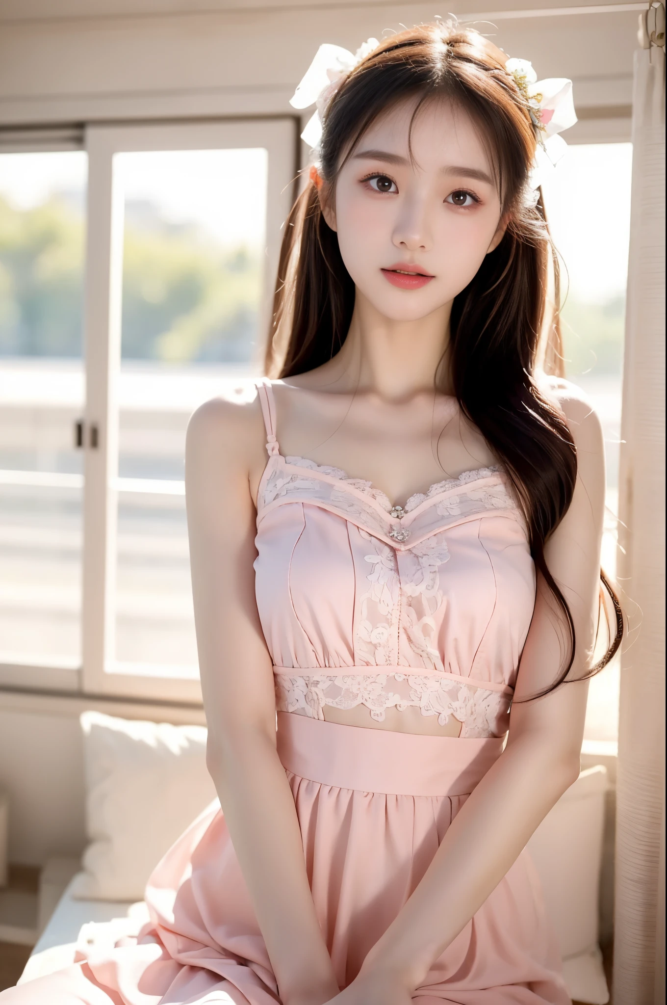 Highest Quality, excellent details, 超A high resolution, (fidelity: 1.4), The best illustrations, favor details, Highly condensed 1girl, with a delicate and beautiful face, Delicate collarbones, High Quality Fishtail Skirt, Shyness